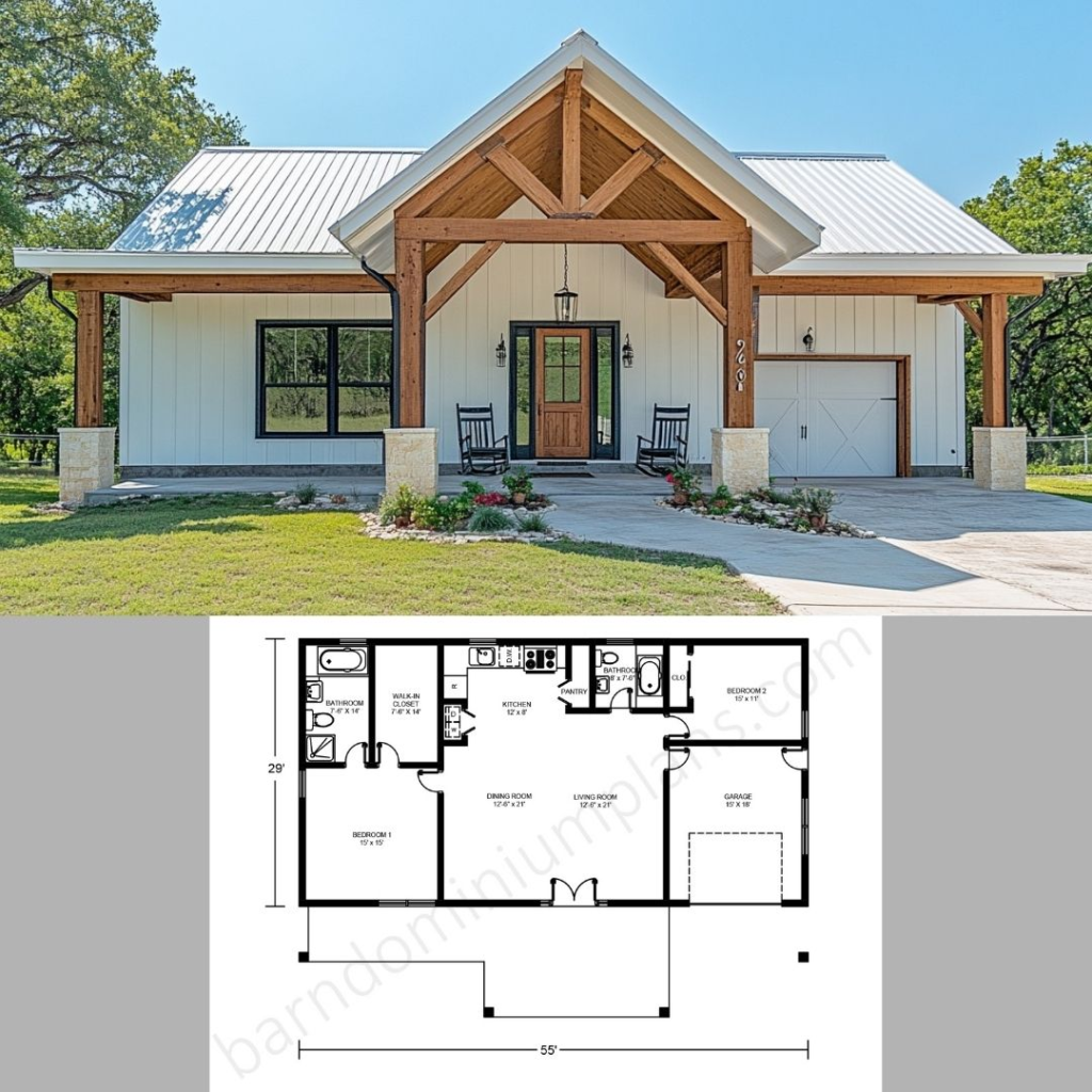 Custom barndominium floor plans and metal building home kits by Turn Key Building Finder