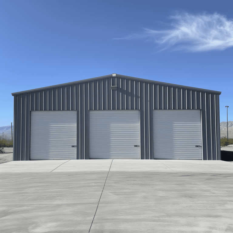 Steel shop building and custom metal garage by Turn Key Building Finder