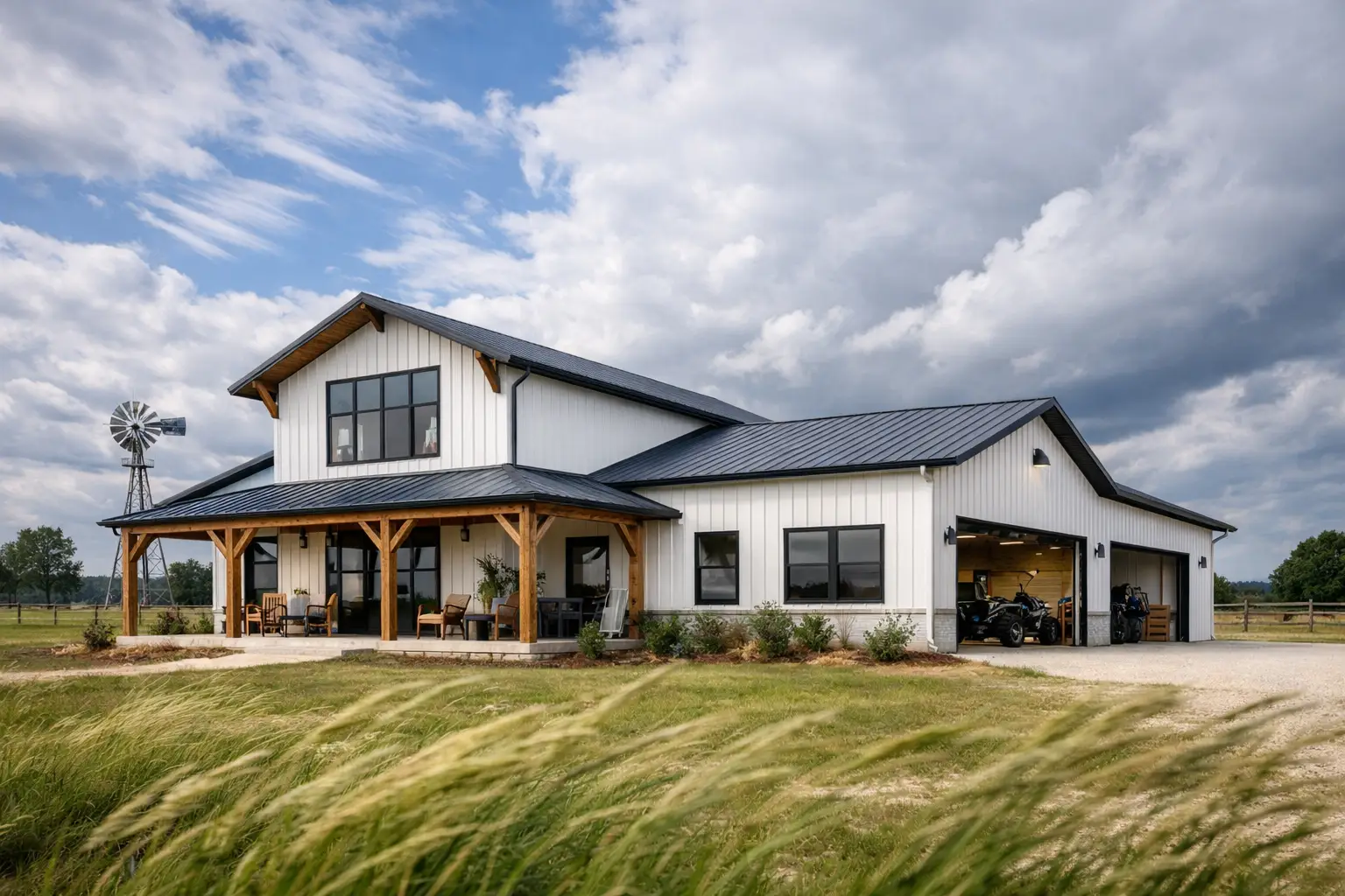 Engineered Metal Building for Wind Load