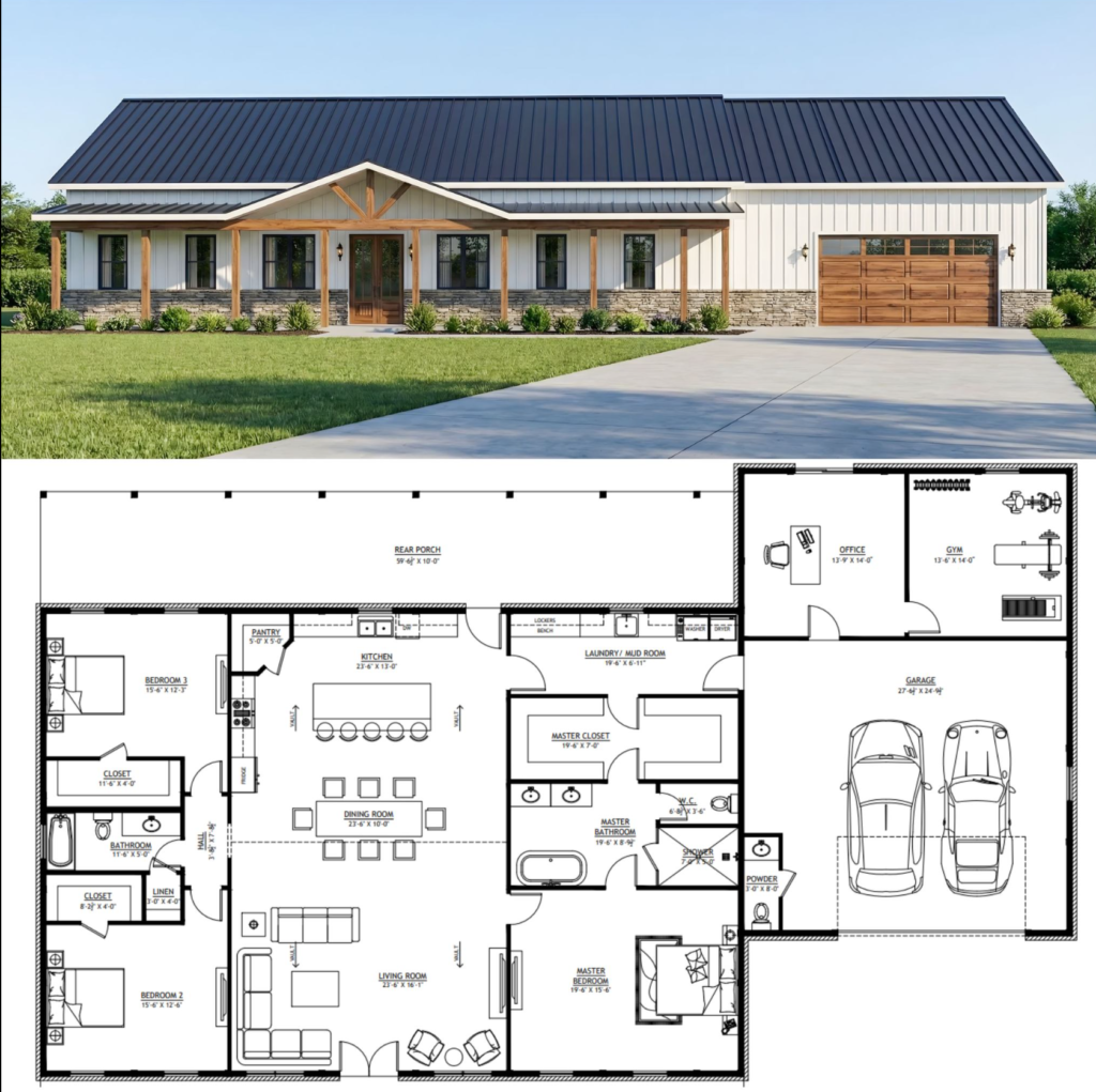 How to choose the right barndominium floor plan for a custom metal building home