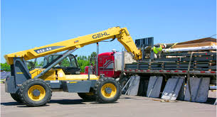Delivery and offloading of engineered metal building kits for steel construction projects