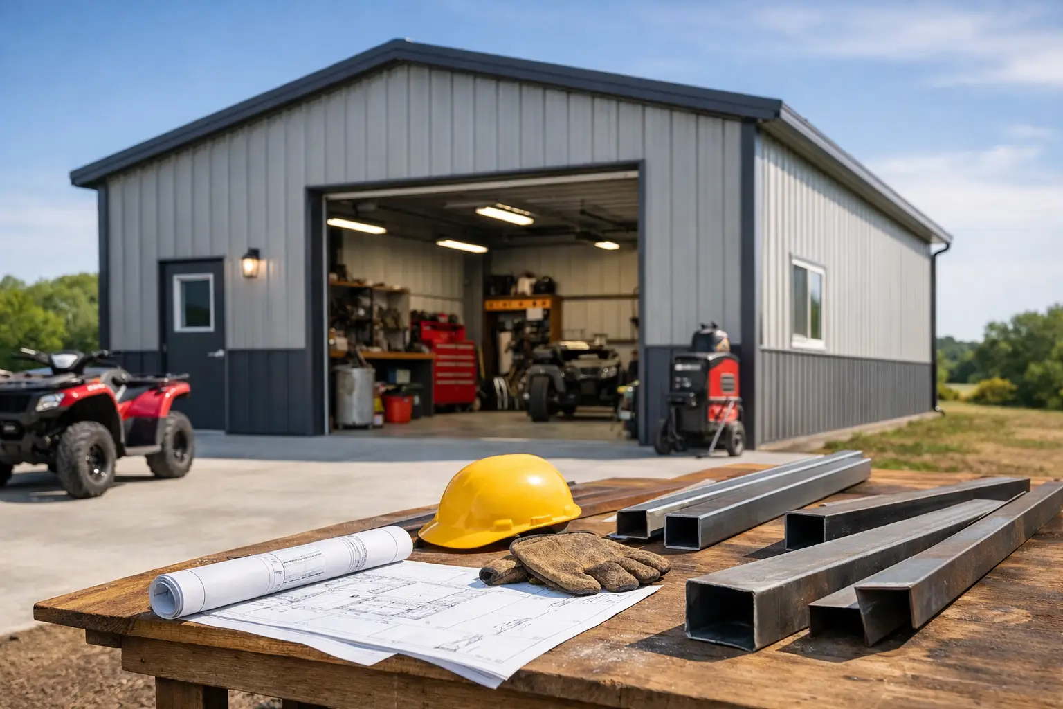 Metal Building Kits for Shops That Fit